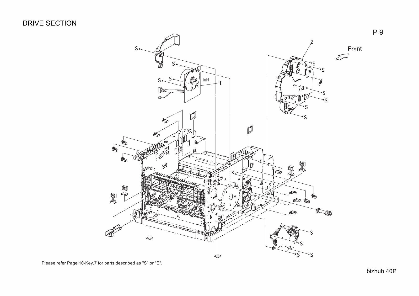Konica-Minolta bizhub 40P A0DX013 Parts Manual-4